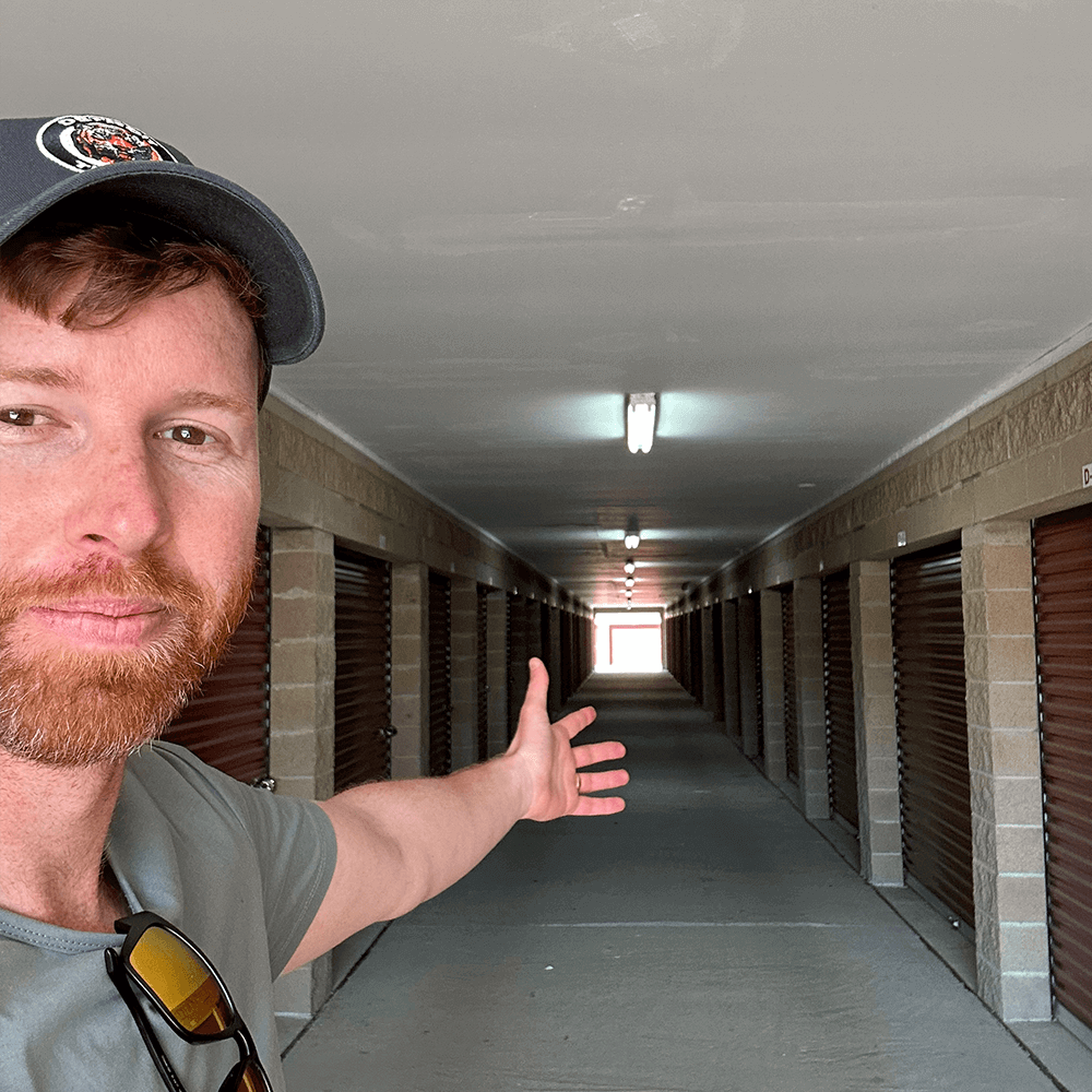 Owner of maven success virtual assistant staffing company at his self storage facility